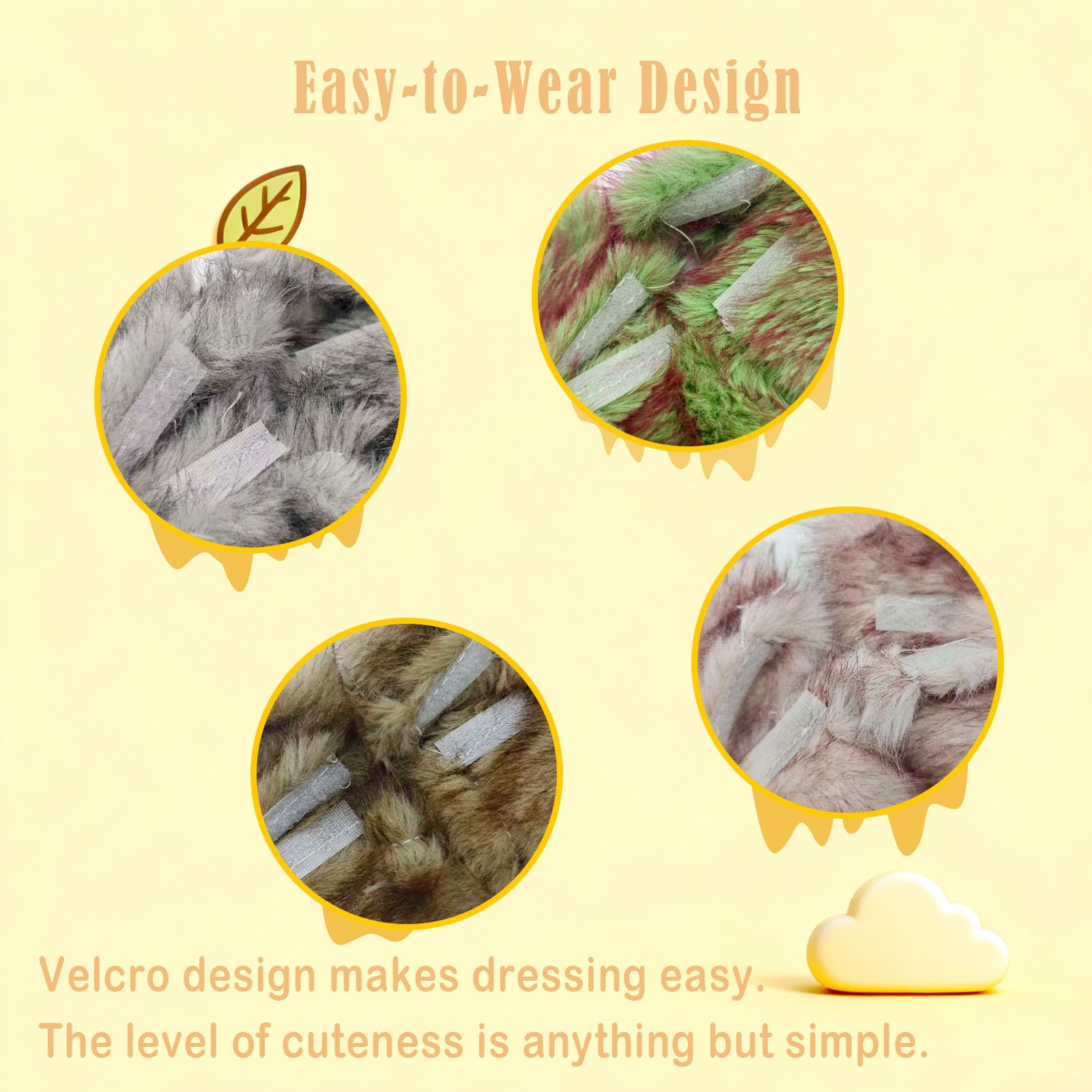 SZC&MFZ 17cm doll outfits highlight animal themes ideal for photos and displays.