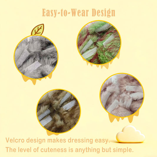 SZC&MFZ 17cm doll outfits highlight animal themes ideal for photos and displays.