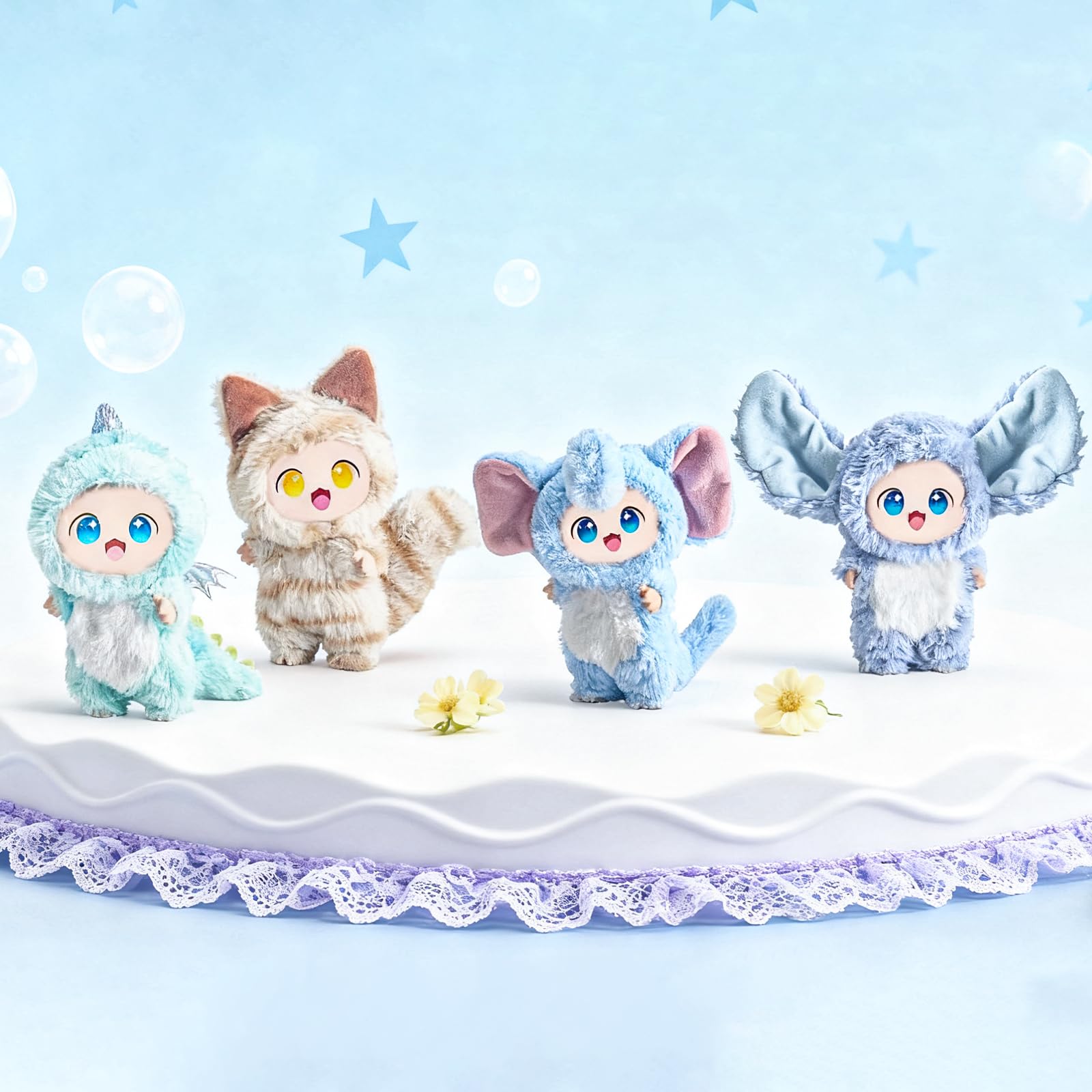 SZC&MFZ mix-and-match styles for endless fashion on 17cm dolls
