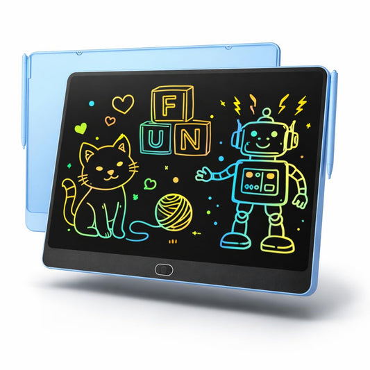Szhsk LCD Writing Tablet 16inch front view for big drawings and doodles.