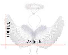 SzJias Angel Wings Lightweight Design: barely-there feel with sturdy construction.