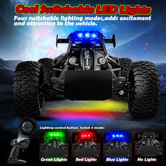 SZJJX 2.4GHz remote enables smooth, multi-car racing.