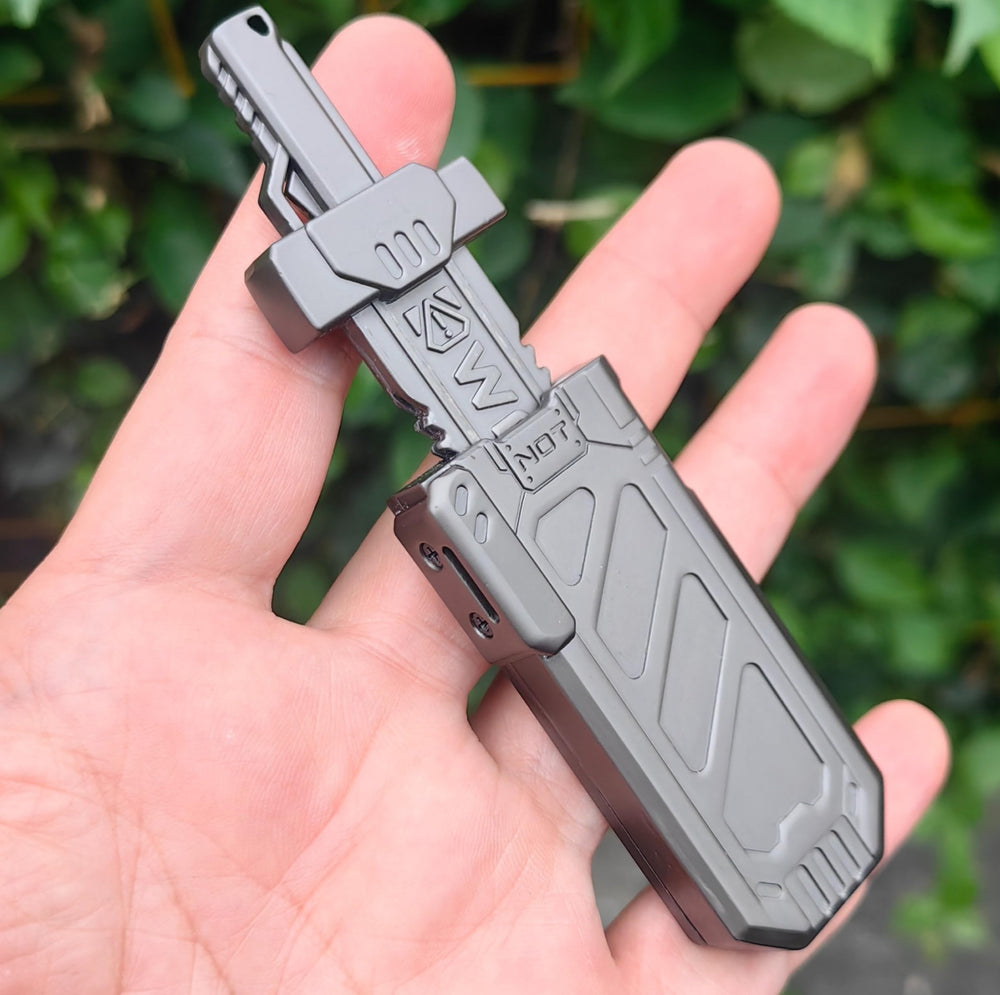 T-Conceal EDC fidget sliders shown from the side, mechanical push feature.