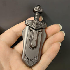 T-Conceal EDC Sword Decompression Toy close-up handle for tactile relief and focus