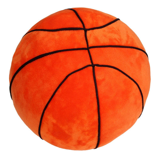 T play Basketball Plush Pillow for 8-12 year olds, cuddly decor and comforting play companion.