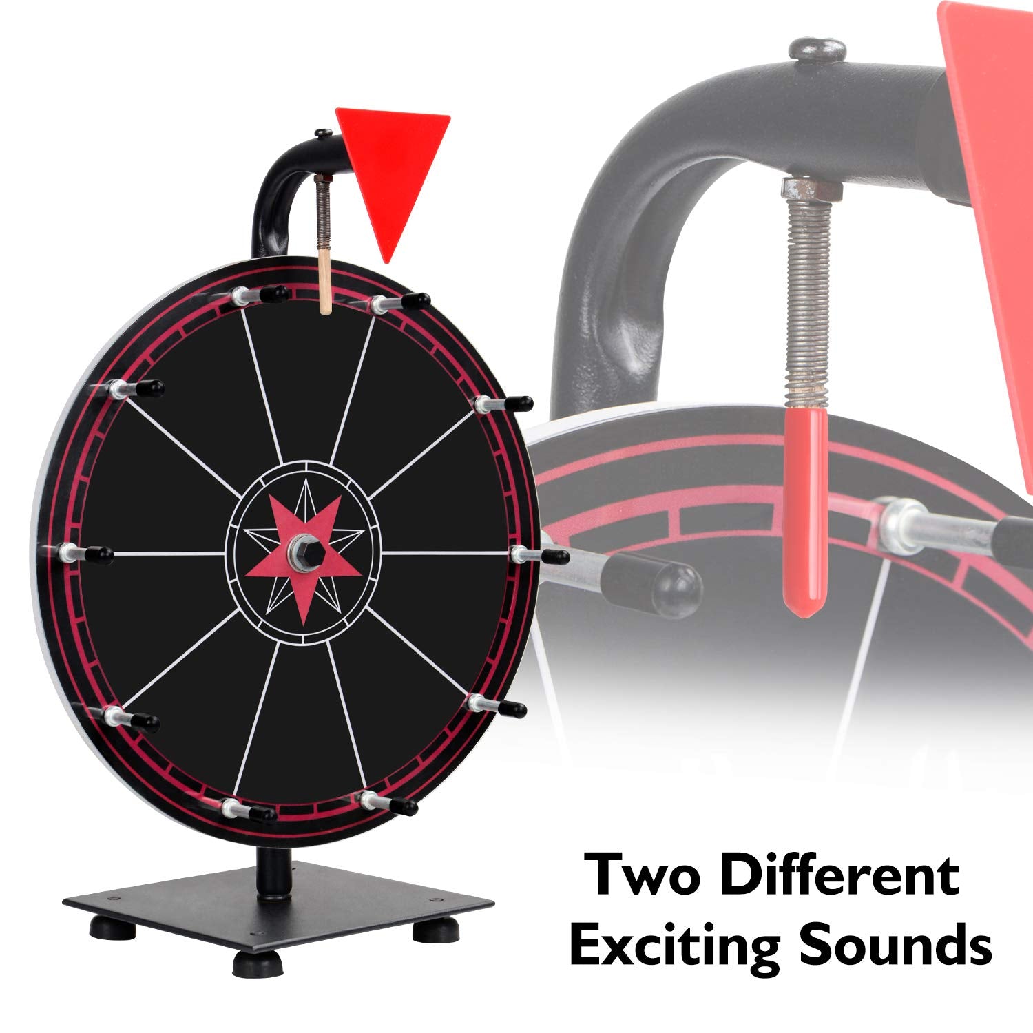 T-SIGN prize wheel package includes everything for quick setup.