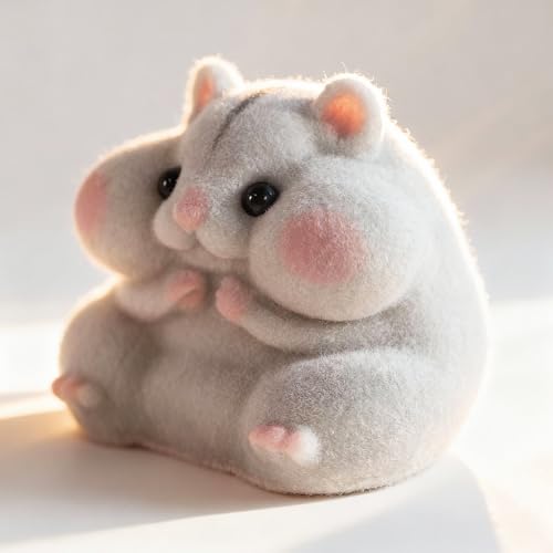 Taba squishy hamster toy includes adorable accessories as a surprise gift