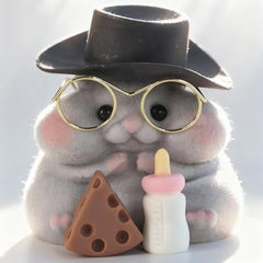 Taba squishy hamster toy soft silicone texture for tactile play