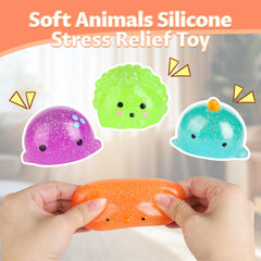 Taba squishy set unicorn whale shape promotes calm focus