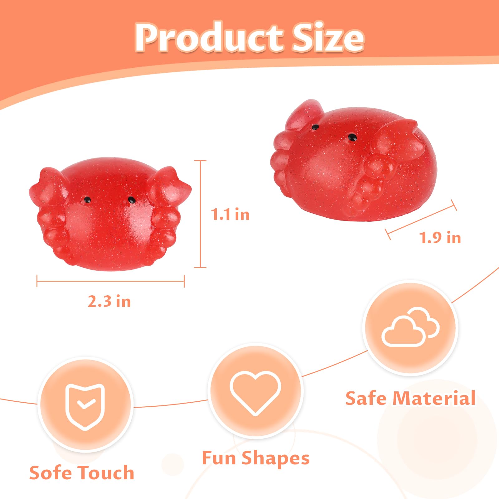 Taba squishy set whale figure provides sensory fun