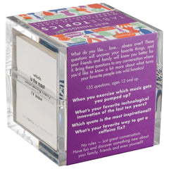 TableTopics Best Things Ever personal questions spark meaningful conversations.
