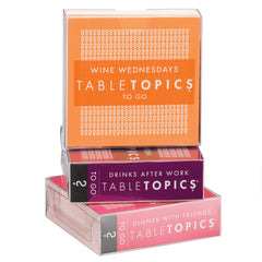 TableTopics Dinner With Friends deck encourages discovery and connection.