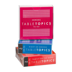 TableTopics Dinnertime conversation play encourages laughter, learning, and closer family bonds