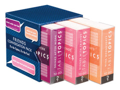 TableTopics Friends Pack inside pages reveal 120 prompts for conversations.