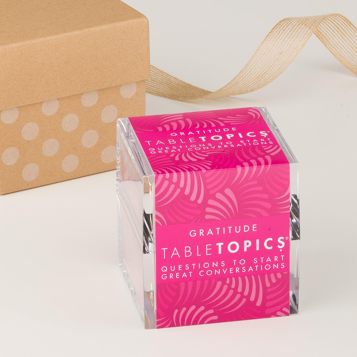 TableTopics Gratitude Cards gift-ready packaging for easy gifting