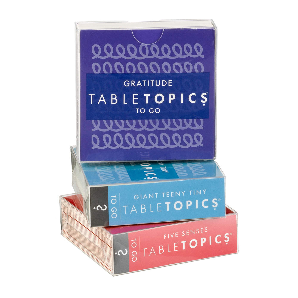 TableTopics Kids game night cards for 2+ players and fun prompts.