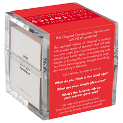 TableTopics Original gift packaging ideal for hosts or corporate gifting.