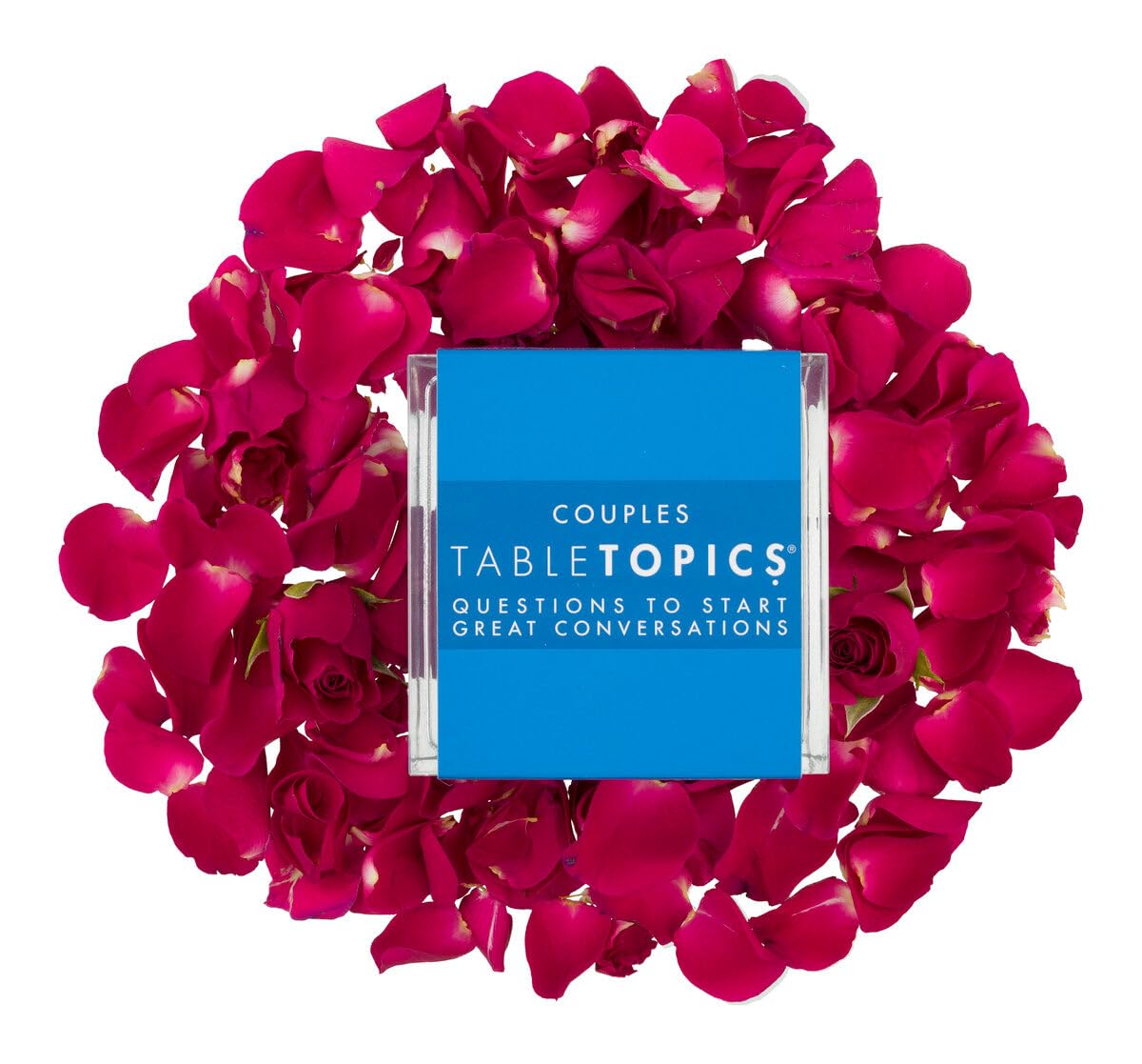 TableTopics sturdy cards invite hands-on, low-pressure conversation between partners