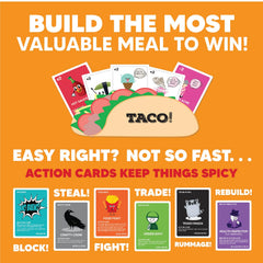 Expansion pack option for larger groups with Taco vs Burrito.