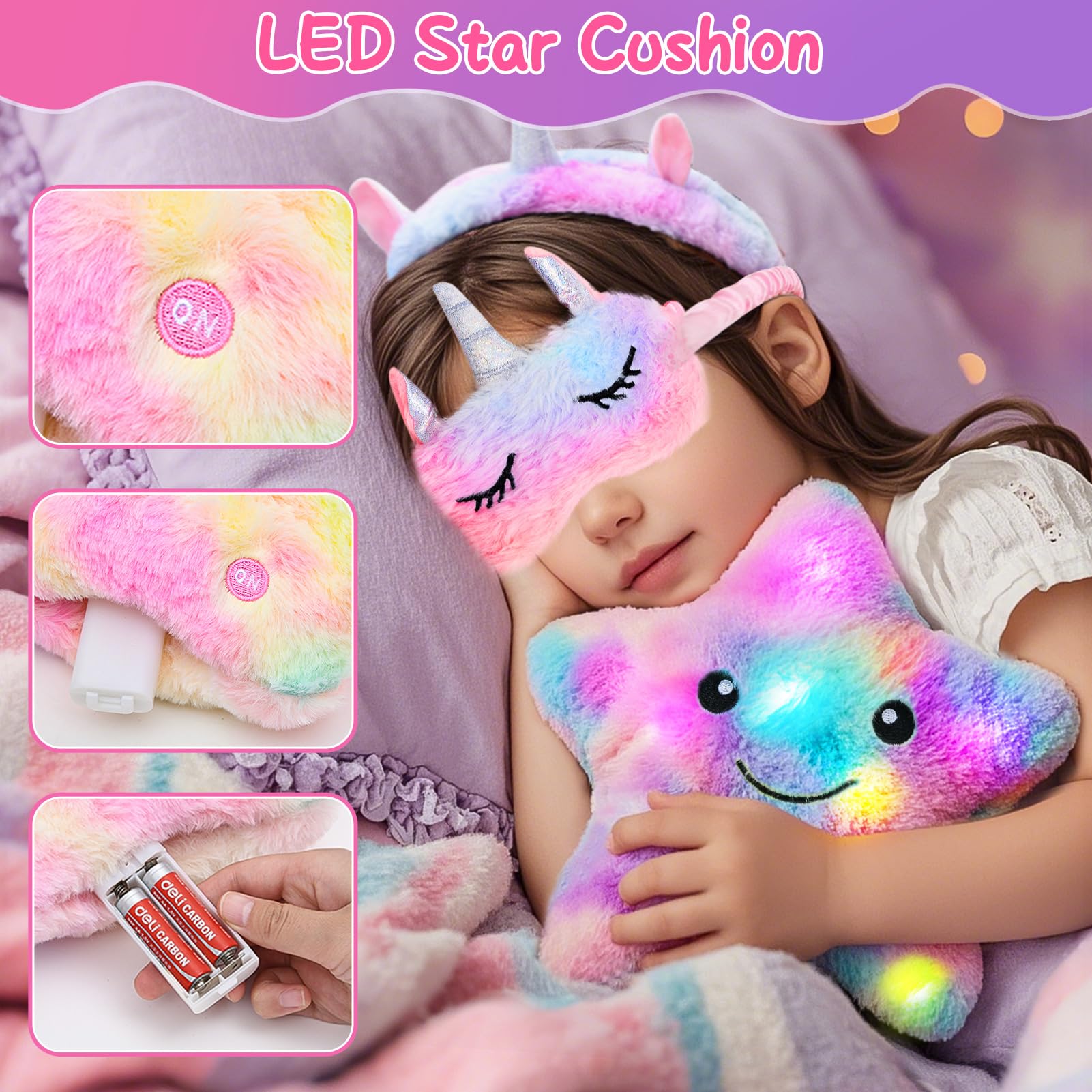 Tacobear unicorn headband adds magical flair to outfits