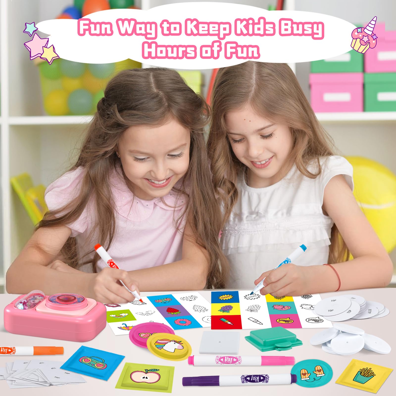 Tacopet unicorn-themed craft kit inspires imaginative play and art.