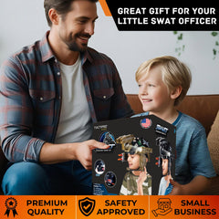 Tactipro SWAT patch and cover adds authentic costume detail