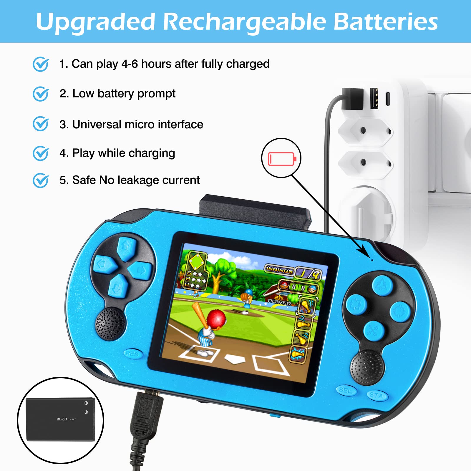 TaddToy 16Bit cartridges included expand classic game options.