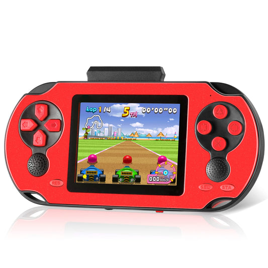 TaddToy 16-bit handheld console with a crisp 3-inch screen for on-the-go retro gaming.