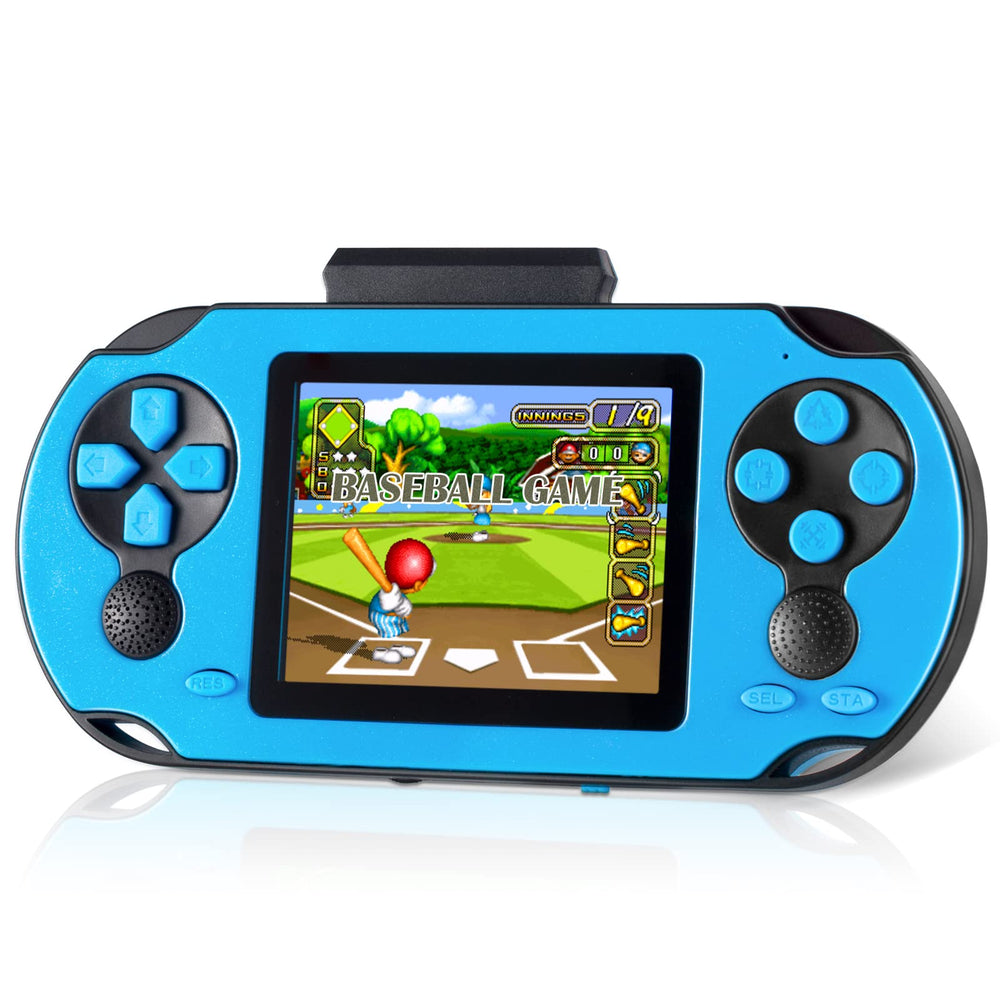 TaddToy 16Bit handheld console front view with vibrant screen for on-the-go play.