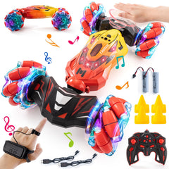 TADOZIC Gesture Sensing RC car front view, ready for dynamic stunts.