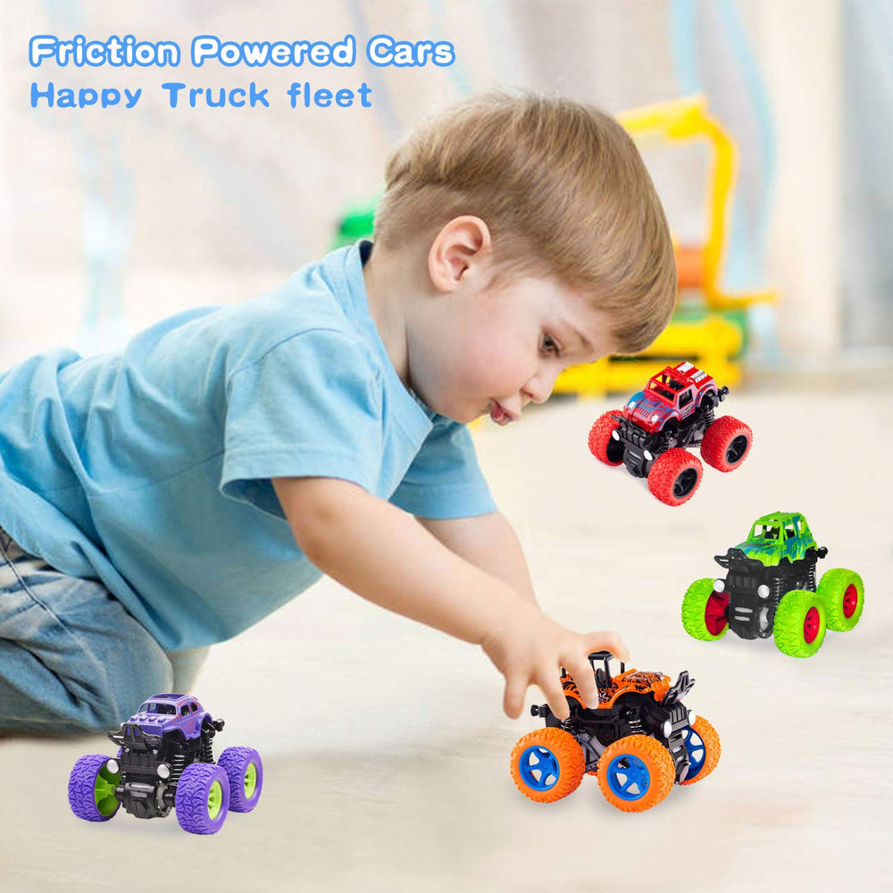 Taessv Monster Truck durable ABS plastic construction.