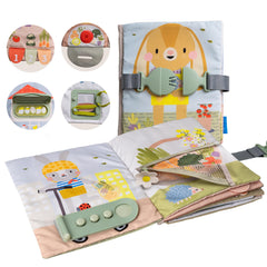 Taf Toys Busy Book cover: portable learning for toddlers on the go