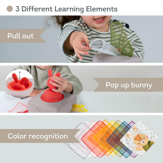 Taf Toys sensory hedgehog side enhances tactile exploration during playtime.