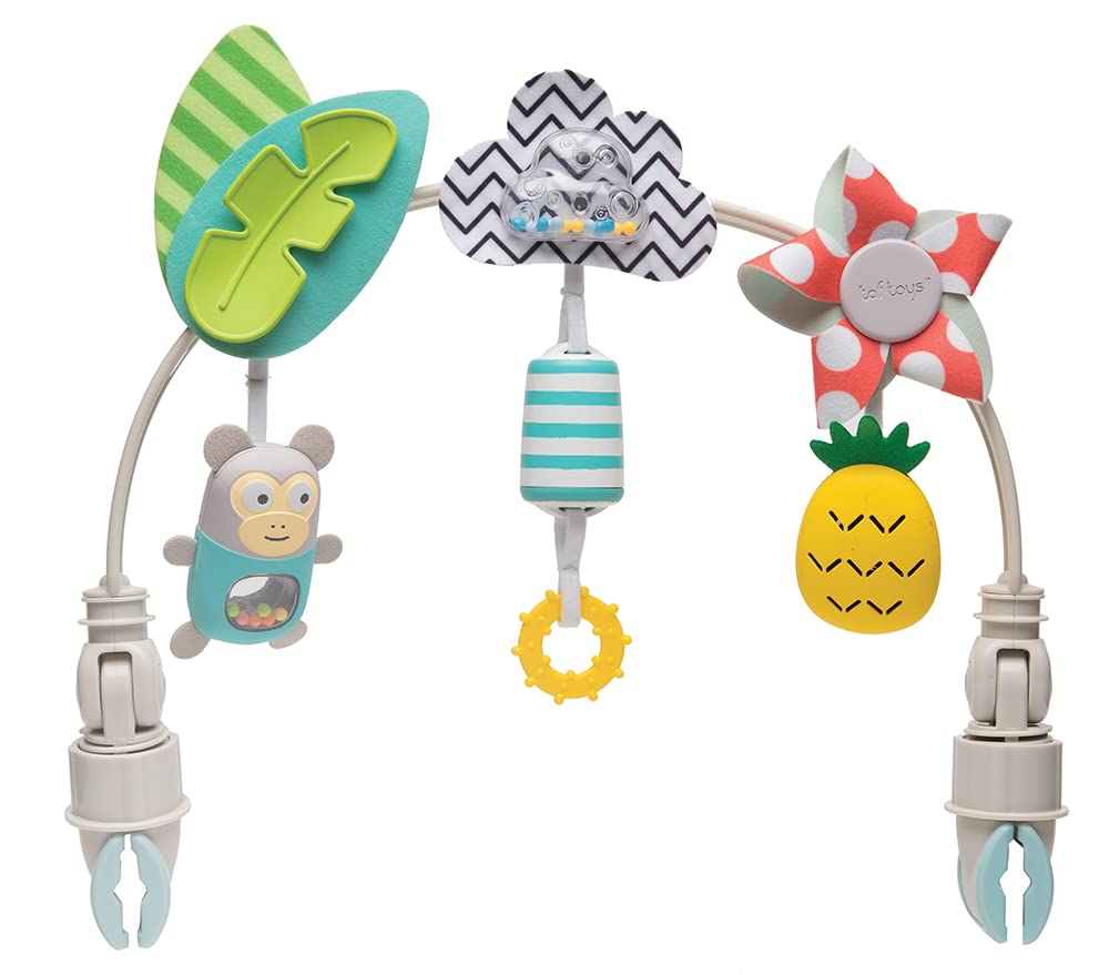Taf Toys Tropical Arch with multiple musical toys for sensory delight