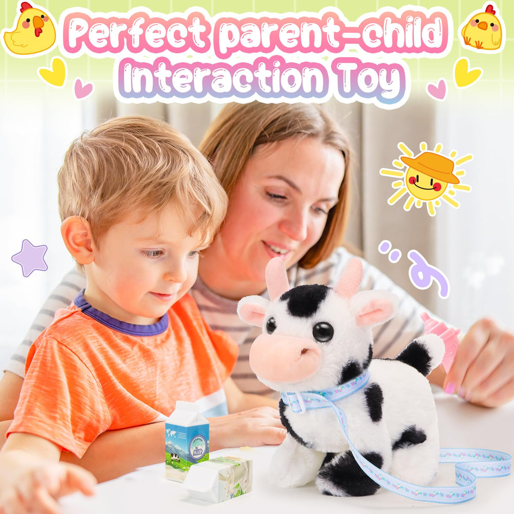 Tagitary cow plush in gift packaging ideal for presents