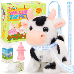 Tagitary cow plush toy walking to engage kids in active play