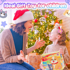 Tagitary plush dog toy gift-ready packaging for holidays and birthdays.