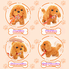 Tagitary plush puppy interactive play invites imaginative ownership scenarios.