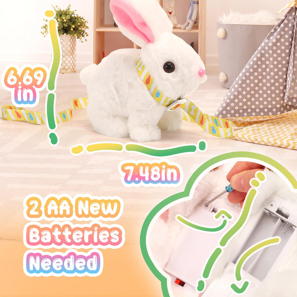 Tagitary rabbit ears wiggle to enhance realistic play and delight for kids