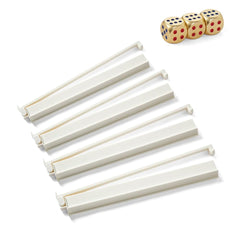 TAIKULA mahjong racks with pushers in clear acrylic for effortless tile placement