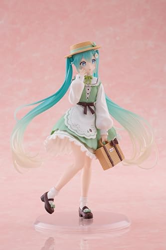 Official licensed Taito Hatsune Miku figure emphasizing authenticity and collectibility.