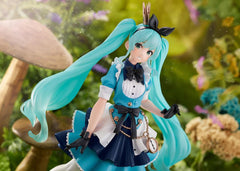 Taito Hatsune Miku Princess AMP Alice ver. face detail captures likeness.