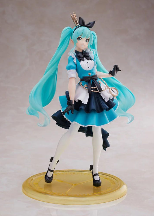 Taito Hatsune Miku Princess AMP Alice ver. front view for display.