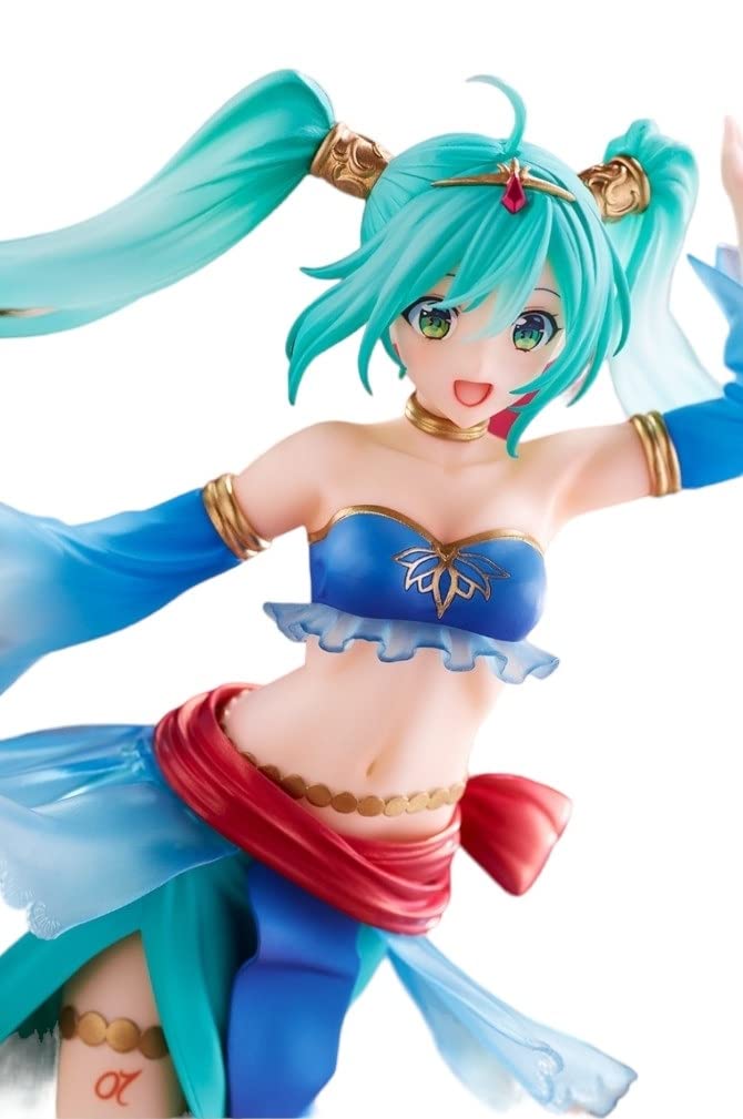 Face and hair finish of Hatsune Miku Princess AMP Arabian ver.