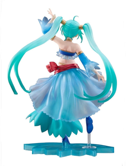 Front view of Hatsune Miku Princess AMP Arabian ver showcasing costume details.