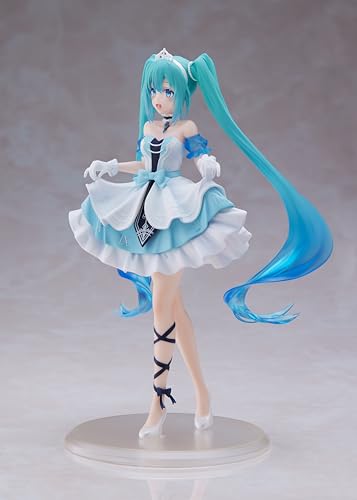 Close-up of detailed paintwork on the Cinderella figure.
