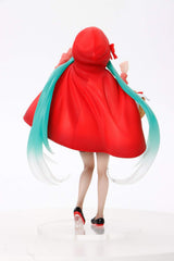 Taito Hatsune Miku Wonderland Little Red Riding Hood figure, prize figure status adds collectible appeal.