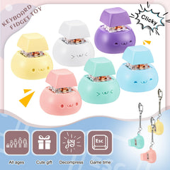 Taiyin Keyboard Toy Clicker macaron color palette with cheerful tactile colors