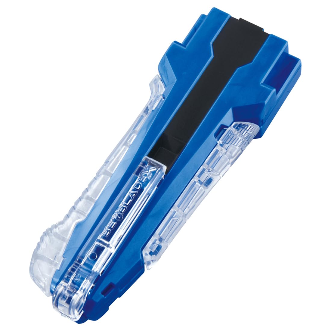 TAKARA TOMY Beyblade X BX-42 blue rubber grip front view improves control