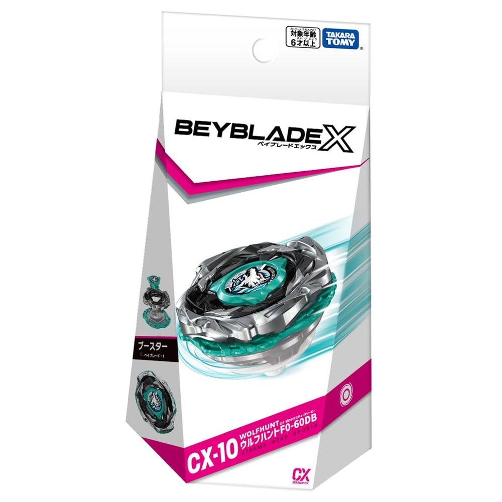 Takara Tomy Beyblade X CX-10 Booster Wolf Hunt product detail for fans